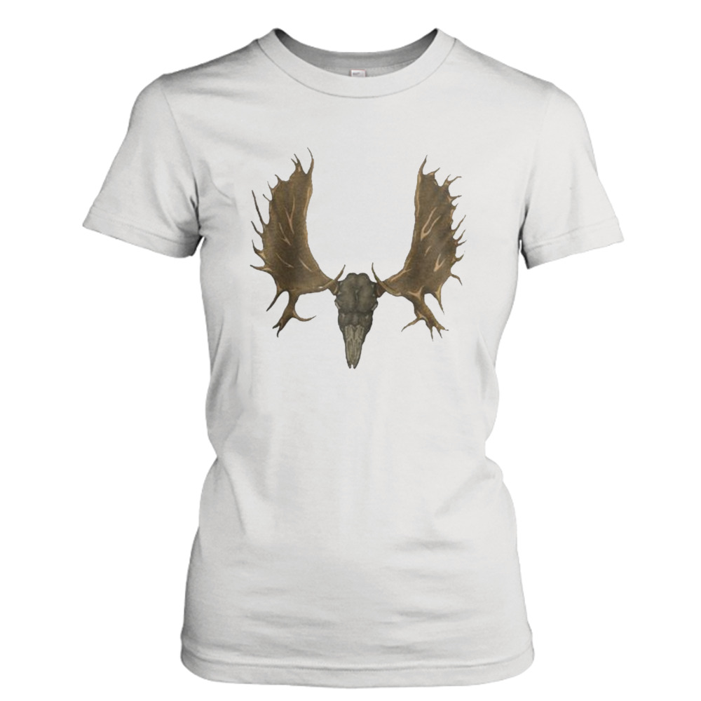 Moose Skull Shirt 2 Ladies Tee