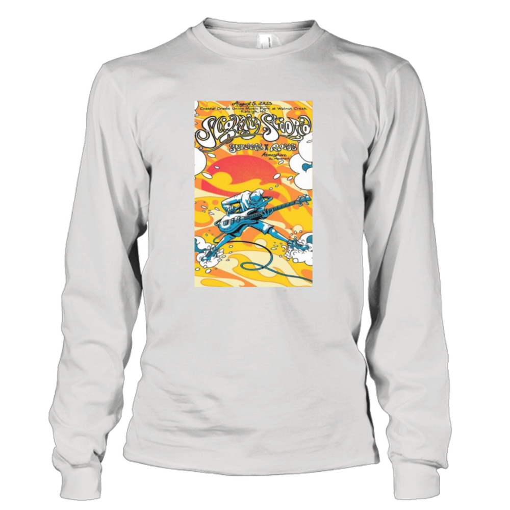 Slightly Stoopid Coastal Credit Union Music Park at Walnut Creek Raleigh NC August 5 2023 Shirt 3 Long Sleeve Tee