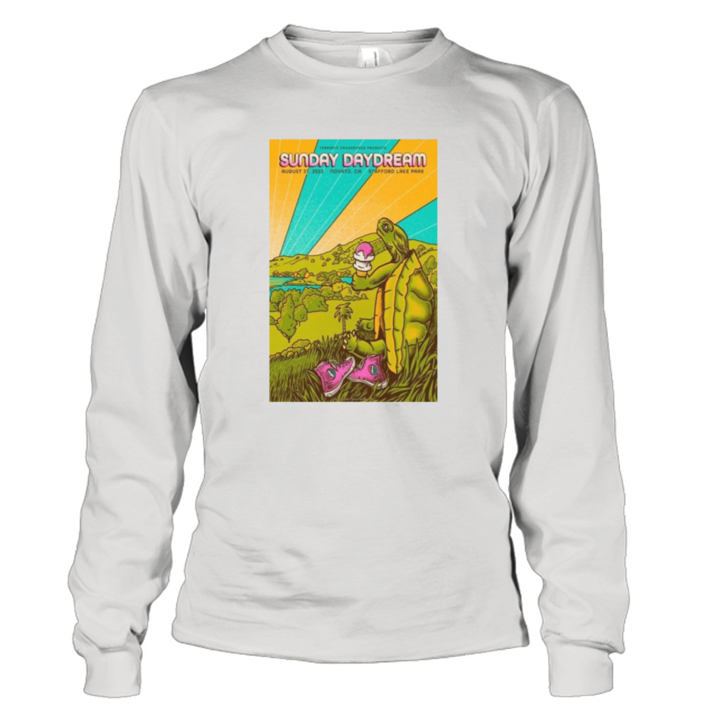 Terrapin Crossroads Beautiful Sunday Daydream Stafford Lake Park Novato CA August 27 2023 Shirt 3 Long Sleeve Tee