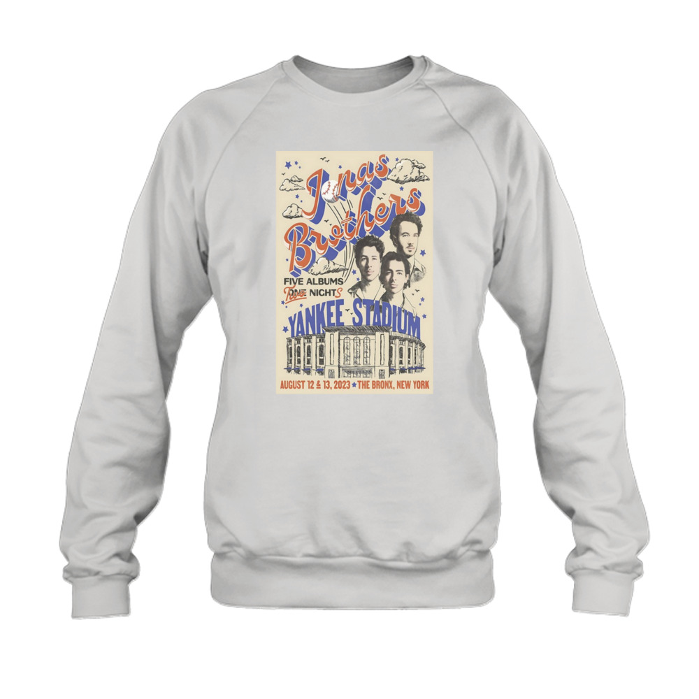 Jonas Brothers Tour 2023 Yankee Stadium Poster Shirt, hoodie, sweater and  long sleeve
