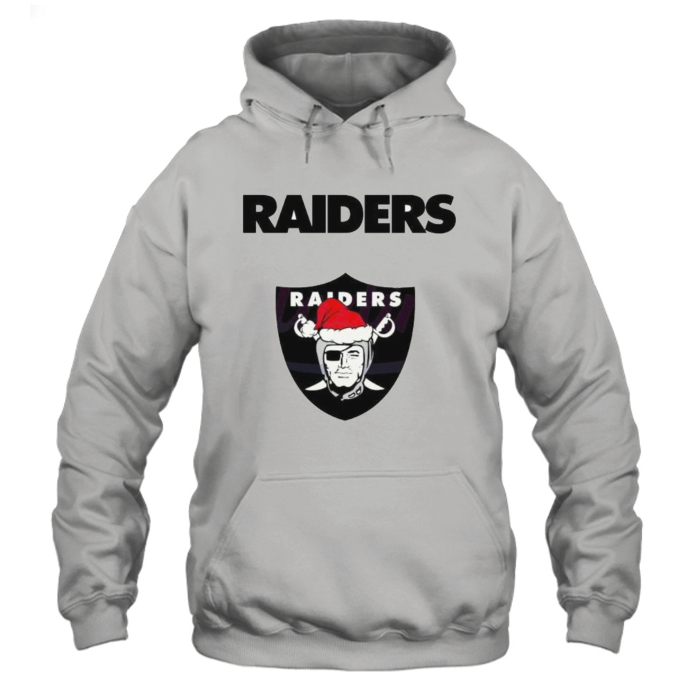 Oakland Raiders Nfl Christmas Logo Shirt - Reallgraphics