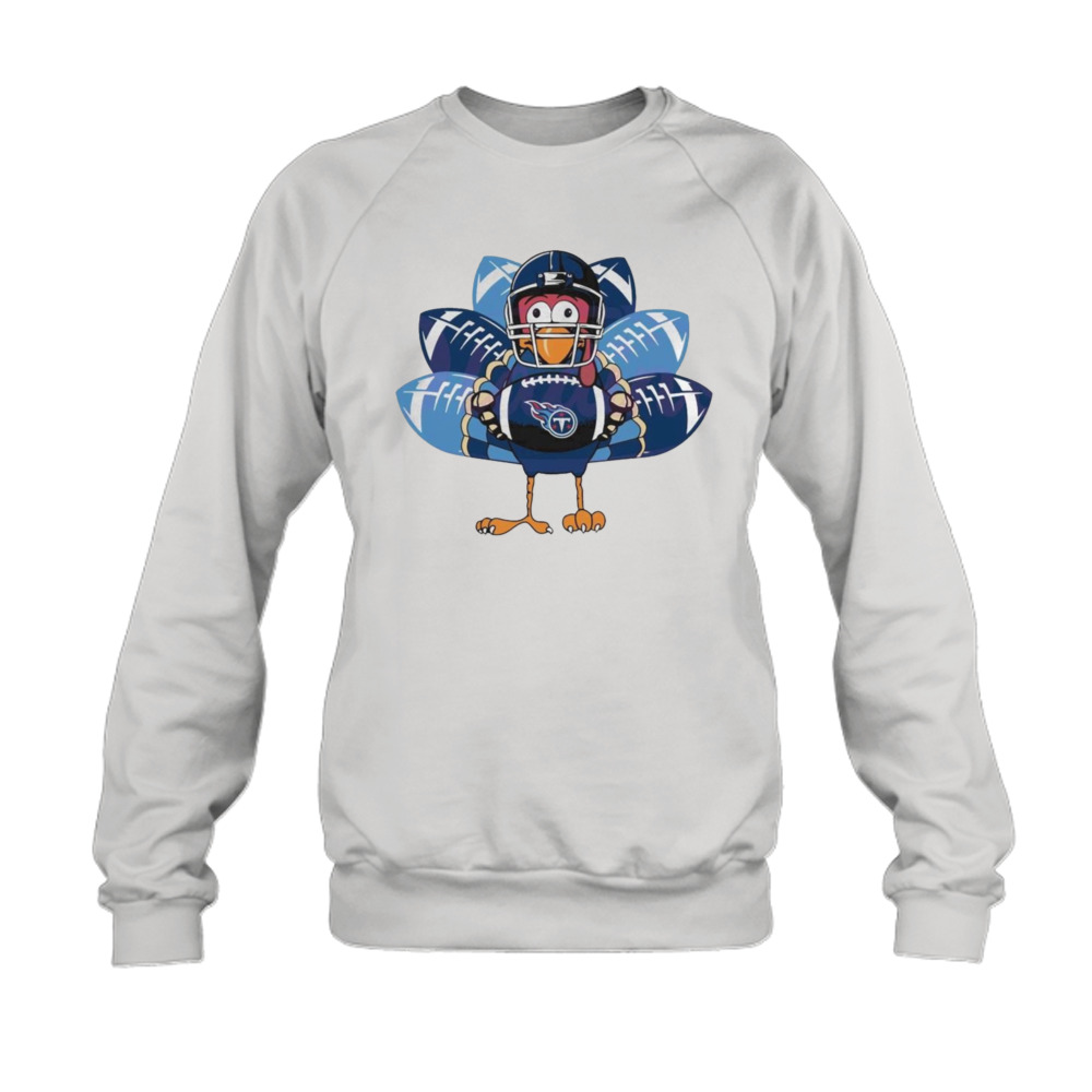 Tennessee Titans Turkey Thanksgiving Day Long Sleeve T-Shirt