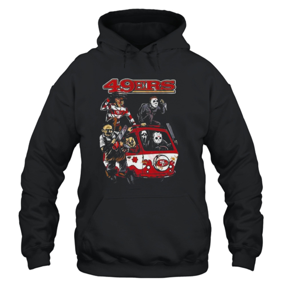 Horror Movie Halloween 49ers Shirt - High-Quality Printed Brand