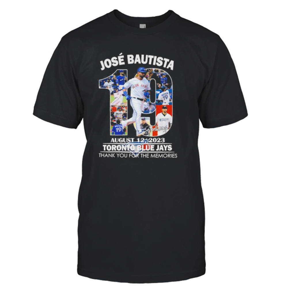 Buy Official jose Bautista 19 August 12 2023 Toronto Blue Jays