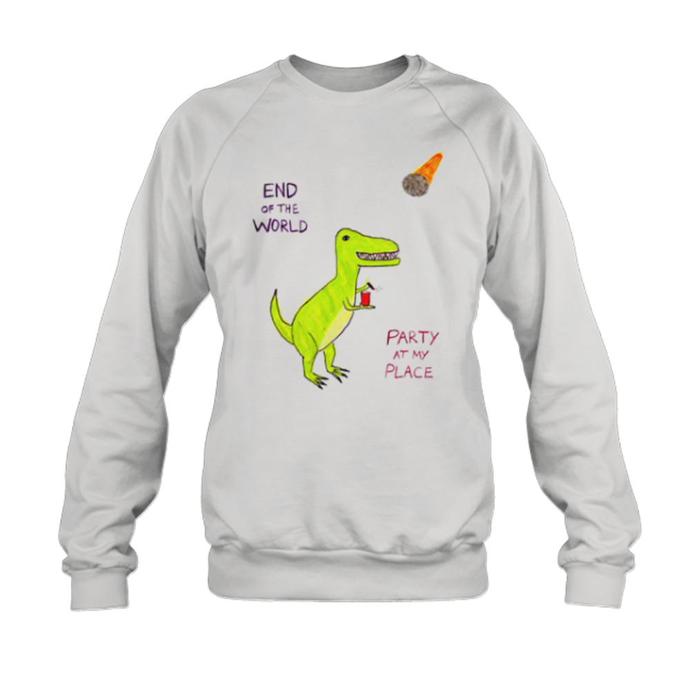 END OF THE WORLD DINO MEN'S T-SHIRT
