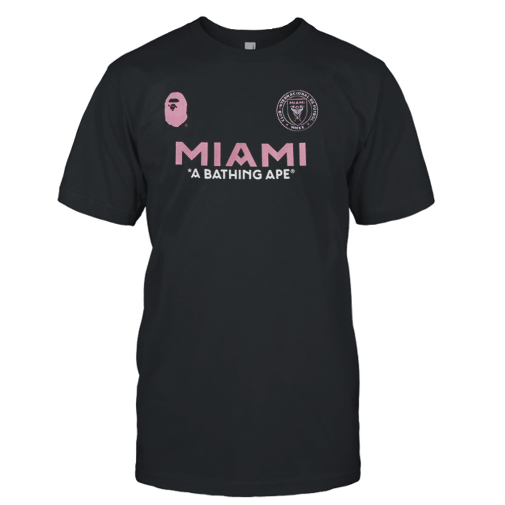 A BATHING APE x INTER MIAMI CF Camo Tee | nate-hospital.com