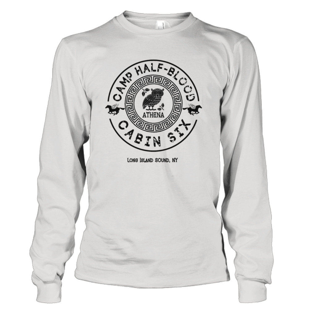 Percy Jackson Camp Half-Blood Logo Long Sleeves T-Shirt