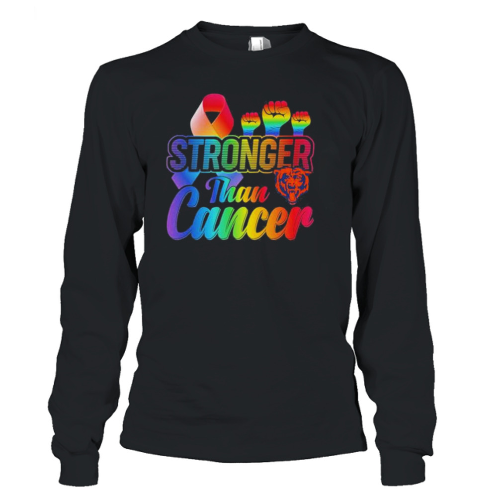 Chicago Bears Stronger Than Cancer Nfl 2023 Shirt