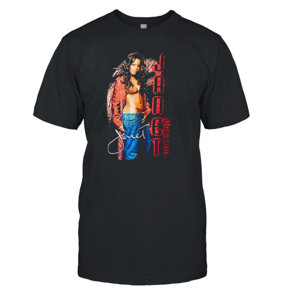 1990s Janet Jackson Concert Tour T-Shirt