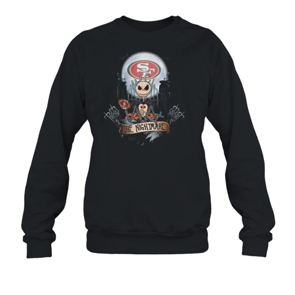 Jack Skellington the nightmare San Francisco 49Ers shirt - Kingteeshop