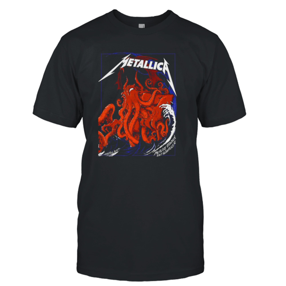 Metallica M72 World Tour at MetLife Stadium East Rutherford NJ USA August 6  2023 Shirt - Kaiteez in 2023