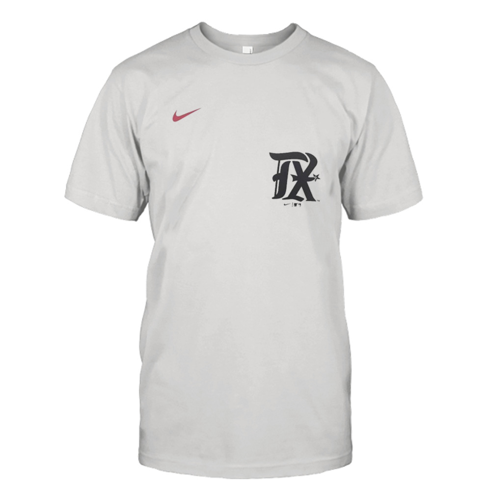 Nike Women's Texas Rangers City Connect Wordmark Graphic T-shirt