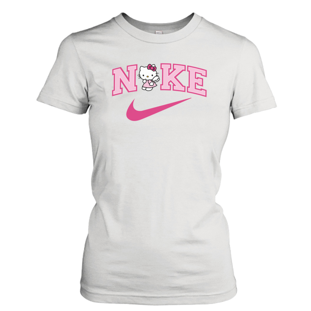 Nike pink hot sale top ladies