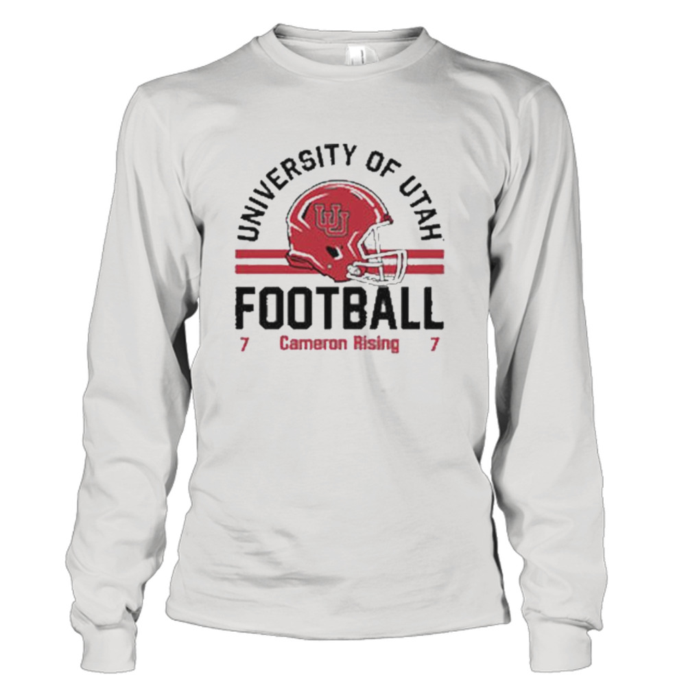 Utah Utes Cameron Rising 2023 Ncaa Football Shirt