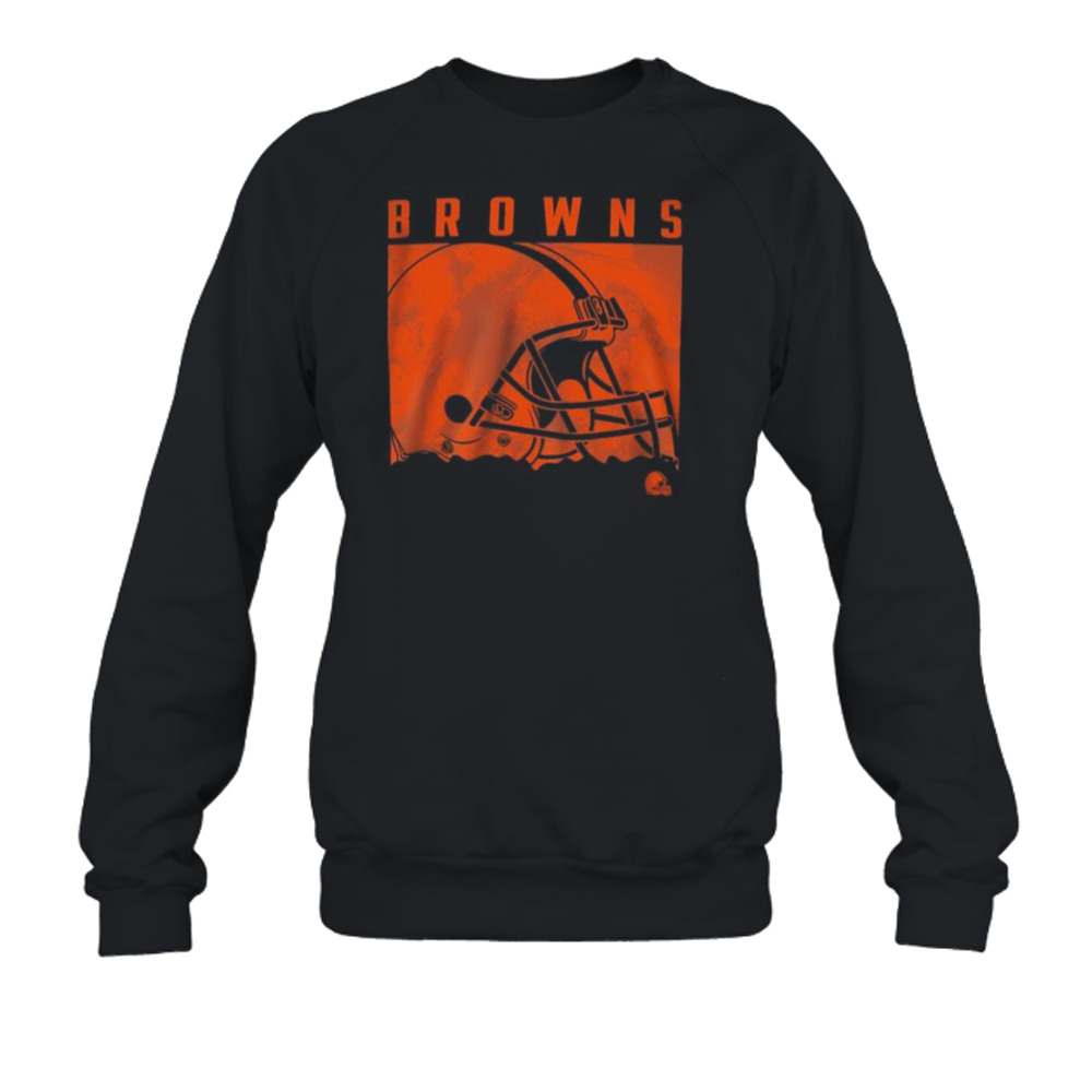 NFL Team Apparel Youth Cleveland Browns Liquid Camo Shirt, hoodie