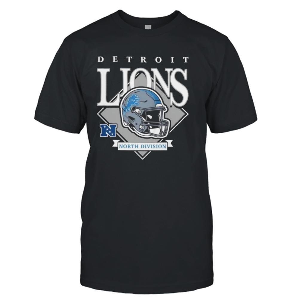 Detroit Lions New Era Team Logo T-Shirt - Gray