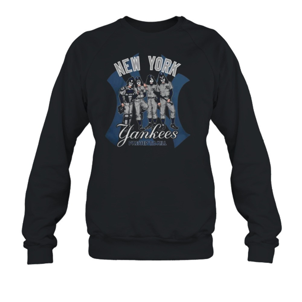 New York Yankees Dressed To Kill Navy T-Shirt - Rocker Tee