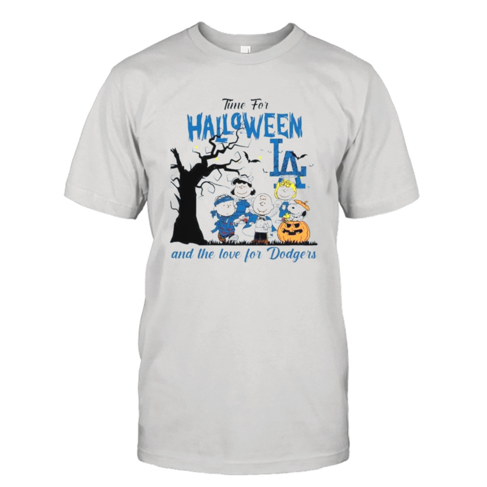 Peanuts Time For Halloween And The Love For Los Angeles Dodgers