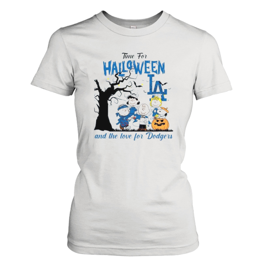 Peanuts Time For Halloween And The Love For Los Angeles Dodgers