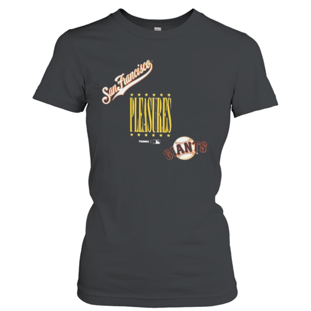 San Francisco Giants Pleasures Repurpose T Shirt - Peanutstee