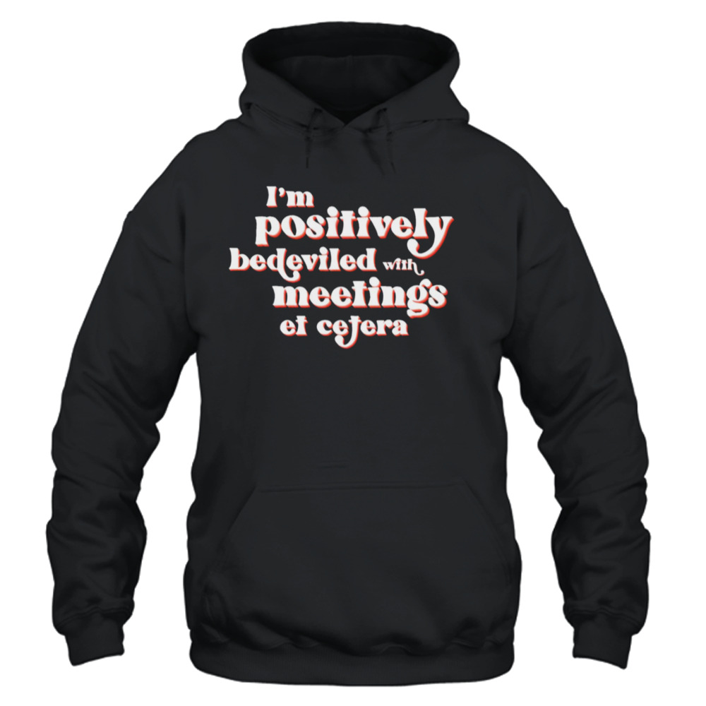 I’m Positively Bedeviled David Rose In Rose Schitt’s Creek shirt 4 Unisex Hoodie