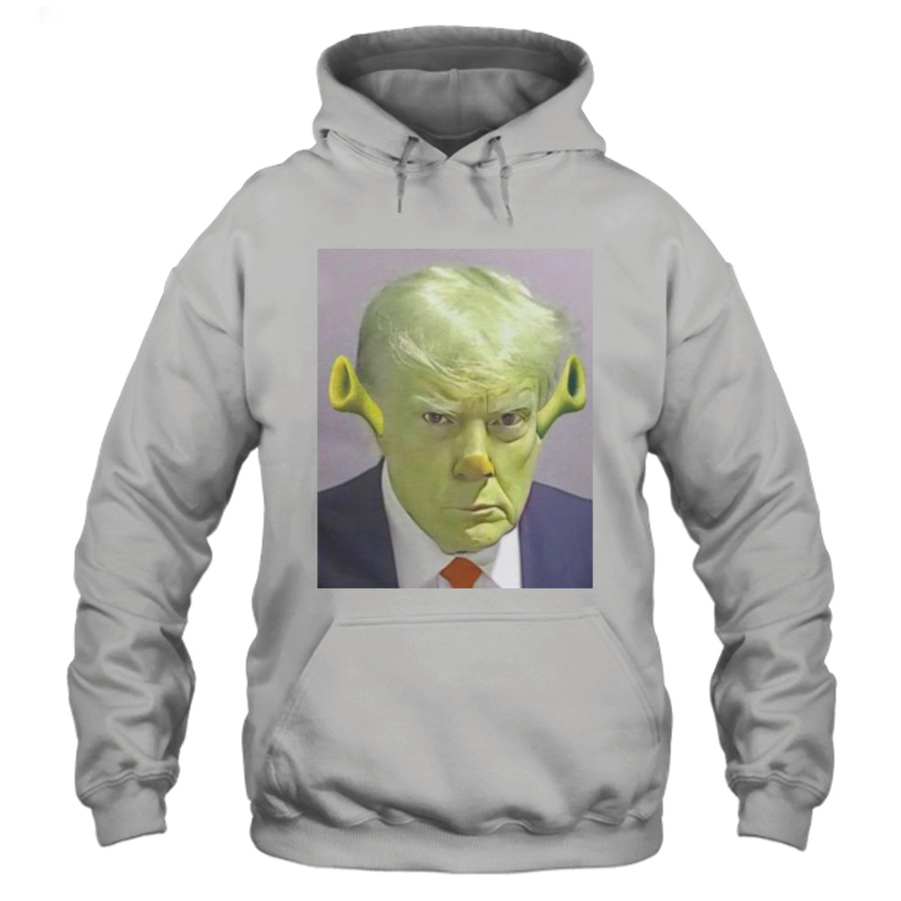 Trump Mugshot Shrek Meme Shirt