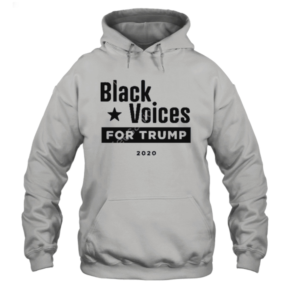 Black voices for Trump 2020 T-shirt 4 Hoodie