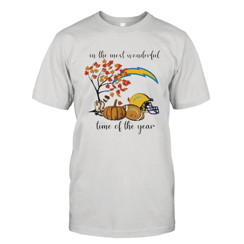 Los Angeles Chargers In The Most Wonderful Time Of The Year 2023 T-shirt -  ShirtsOwl Office