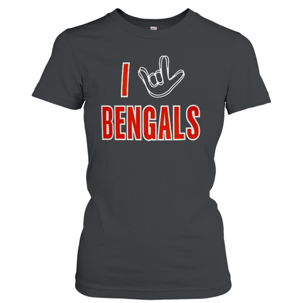 Cincinnati Bengals The NFL ASL Collection By Love Sign Tri-Blend