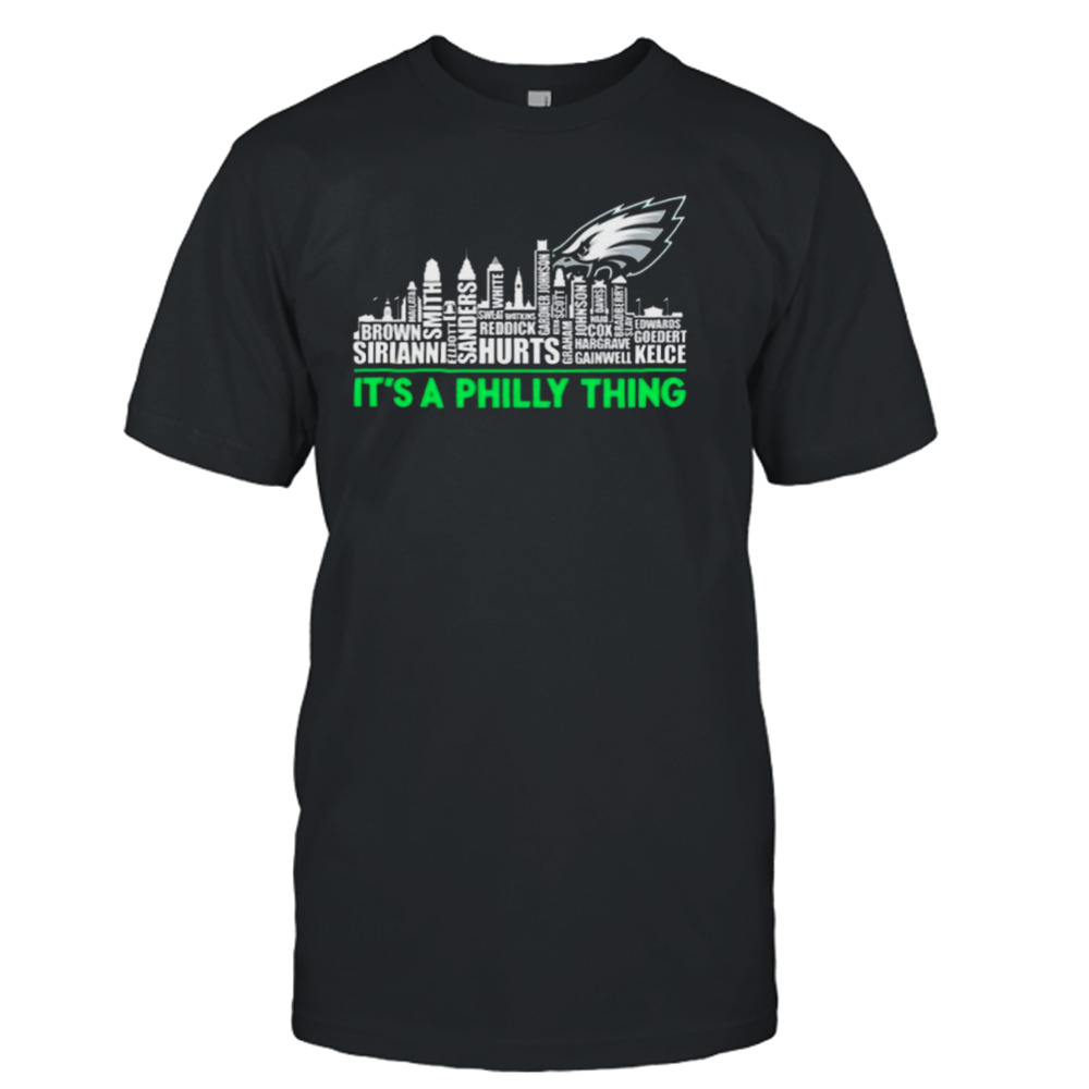 It is philly thing Philadelphia eagles photo design t shirt