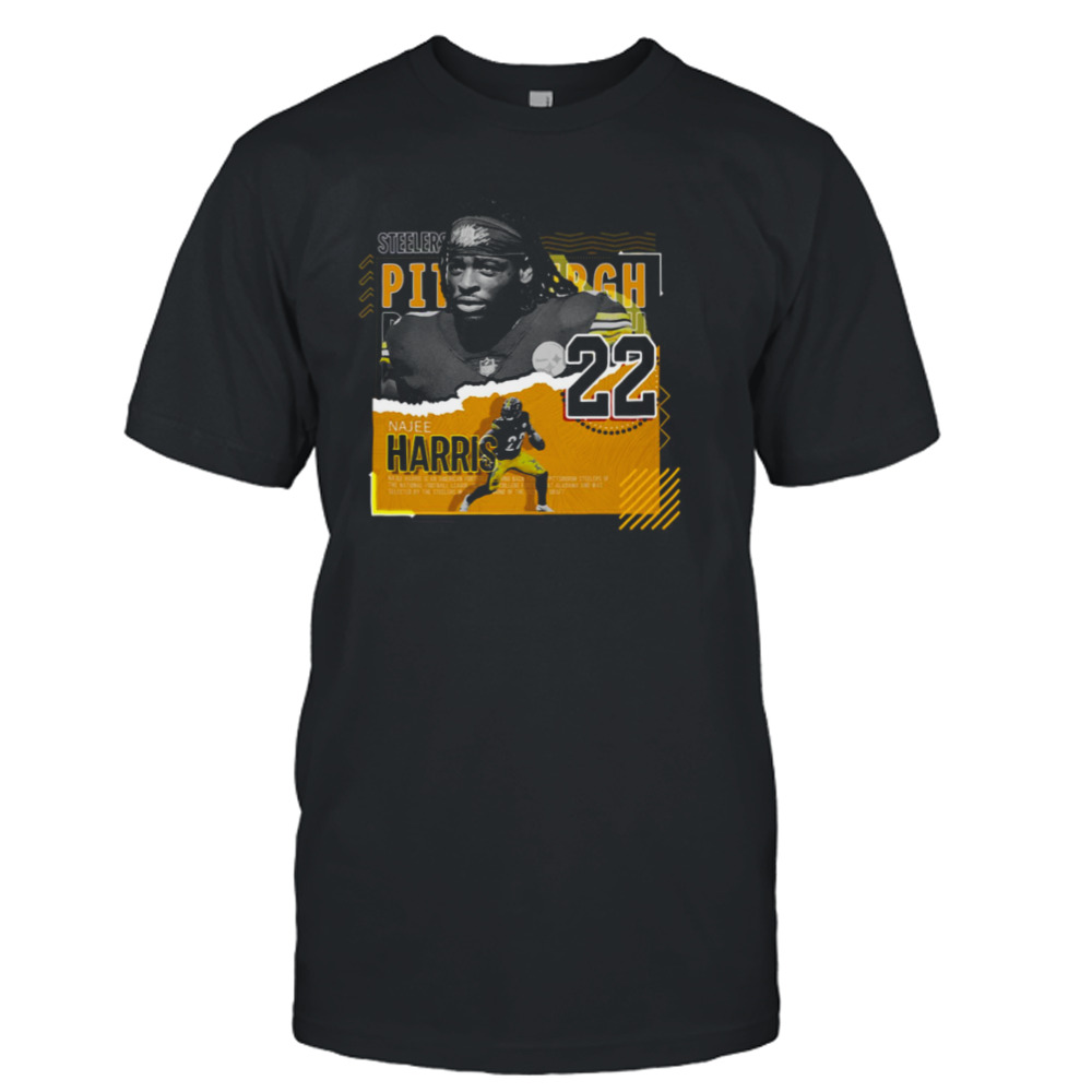 Najee Harris Football Paper Poster Steelers shirt - Guineashirt