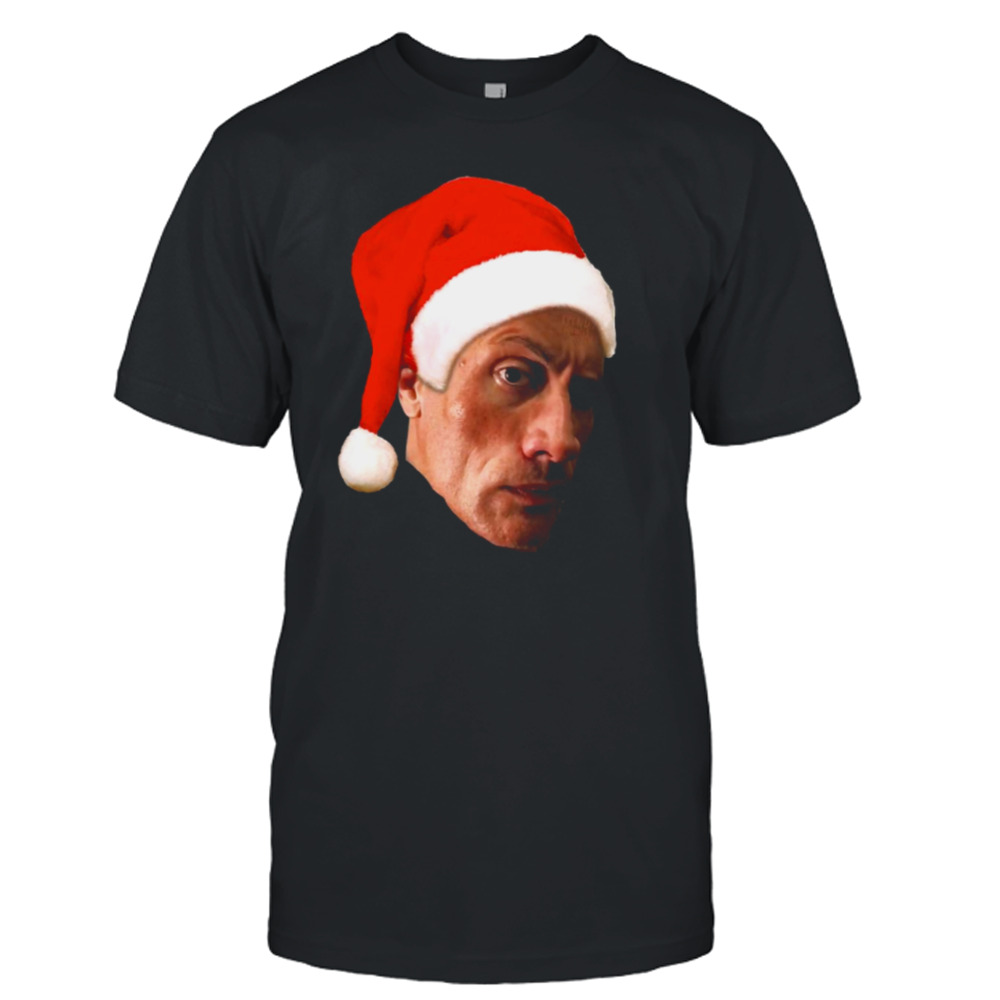 The Rock Eyebrow Raise Face Christmas Meme Unisex T-Shirt - Teeruto