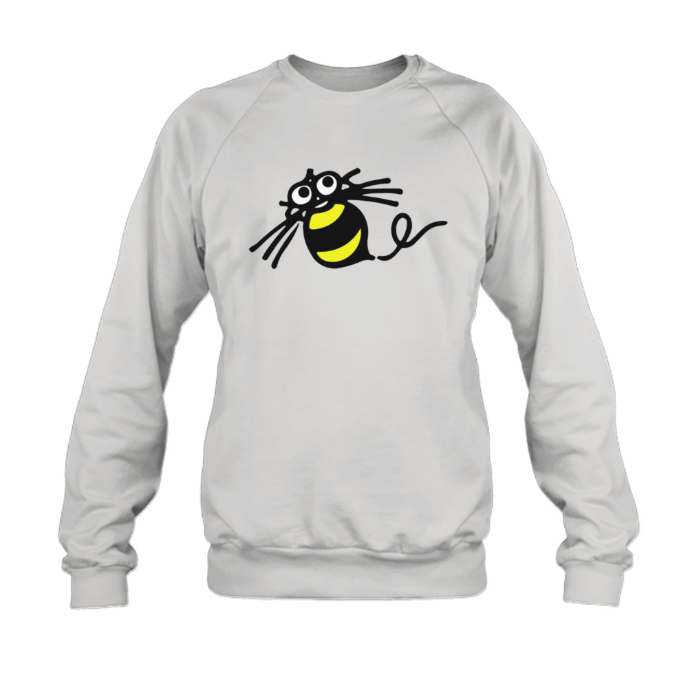 Sweatshirt with bee discount logo