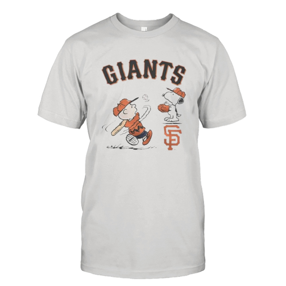 Snoopy Charlie Brown San Francisco Giants Baseball 2023 Shirt