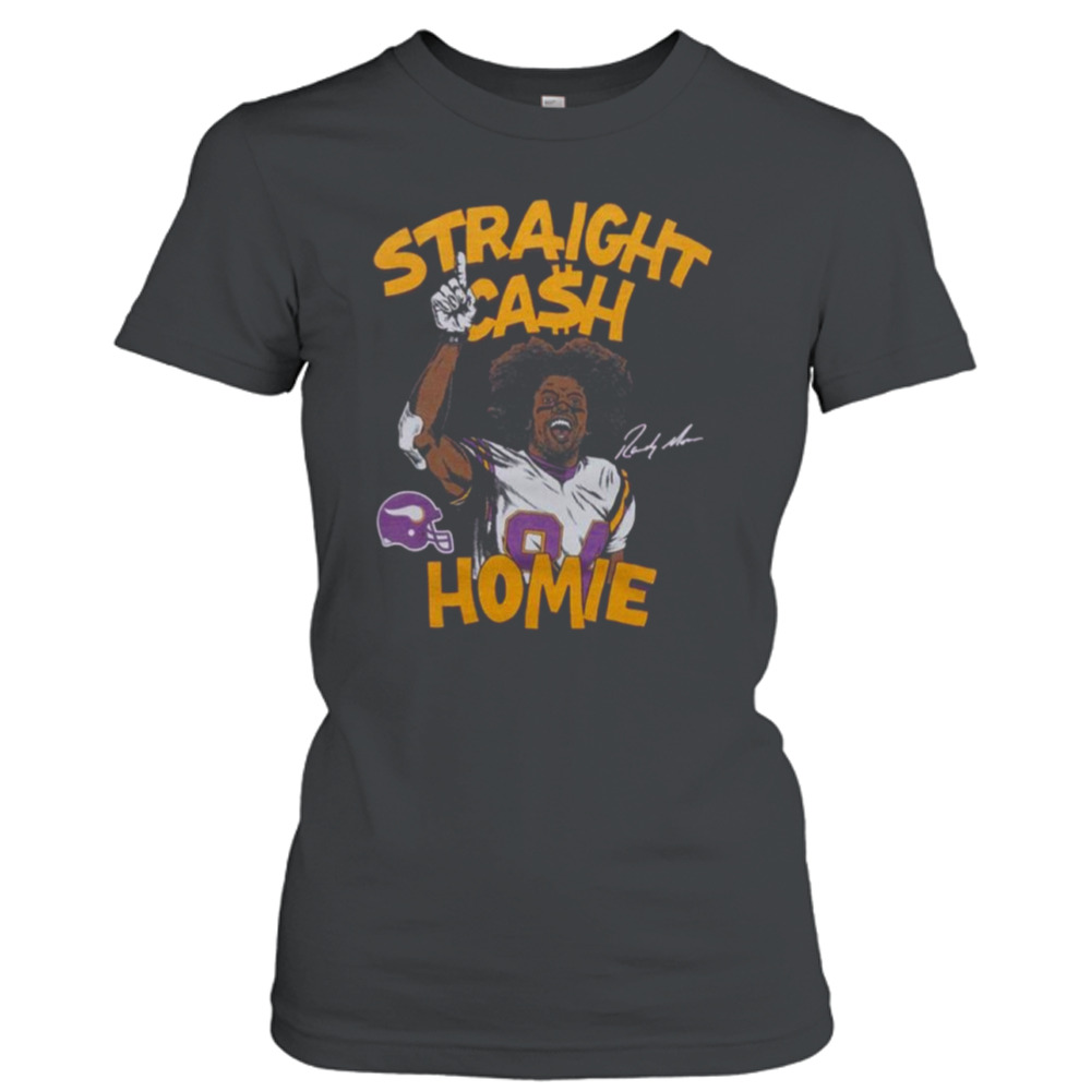 Straight Cash Homie Minnesota Vikings Randy Moss Signature Shirt, hoodie,  sweater and long sleeve