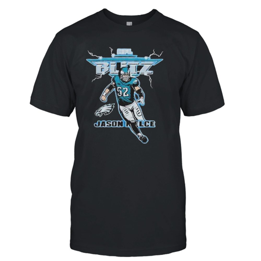 Blitz philadelphia eagles jason kelce T-shirt 1 Unisex T-Shirt