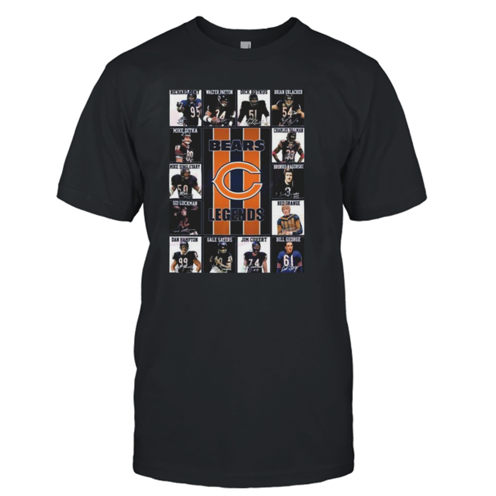 Chicago Bears Legends Unisex T-Shirt, hoodie, sweater and long sleeve