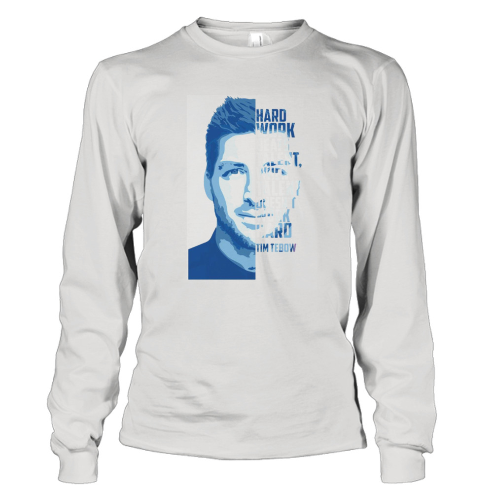 Fanart Tim Tebow shirt 3 Long Sleeve Tee