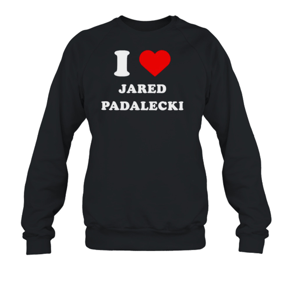 I Love Jared Padalecki shirt 5 Crewneck Sweatshirt