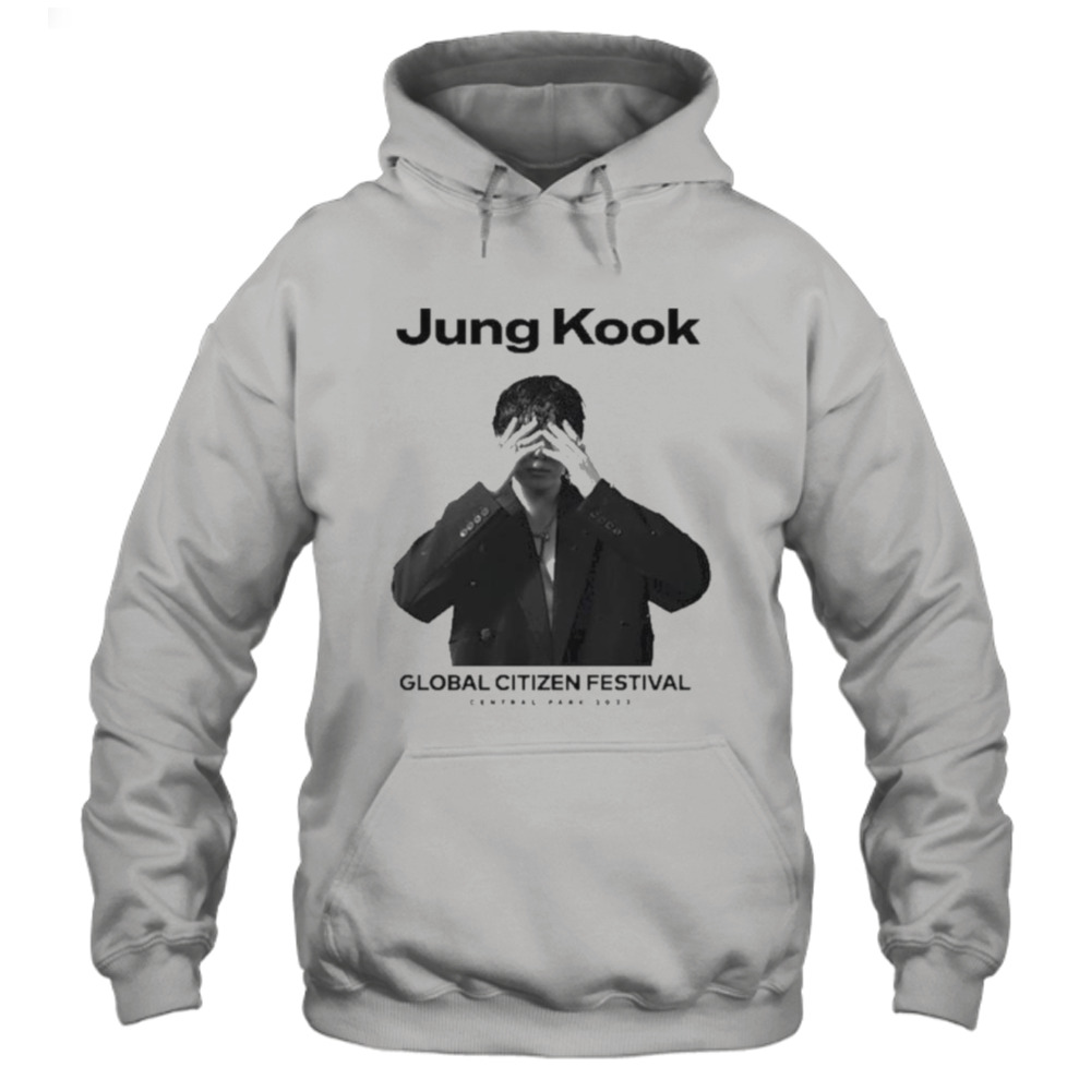 Jungkook global citizen festival central park 2023 T-shirt 4 Hoodie