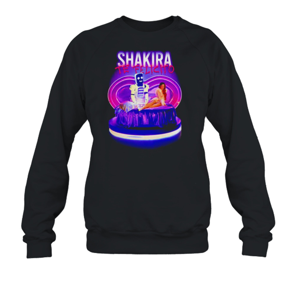 Shakira Te Felicito shirt 5 Crewneck Sweatshirt