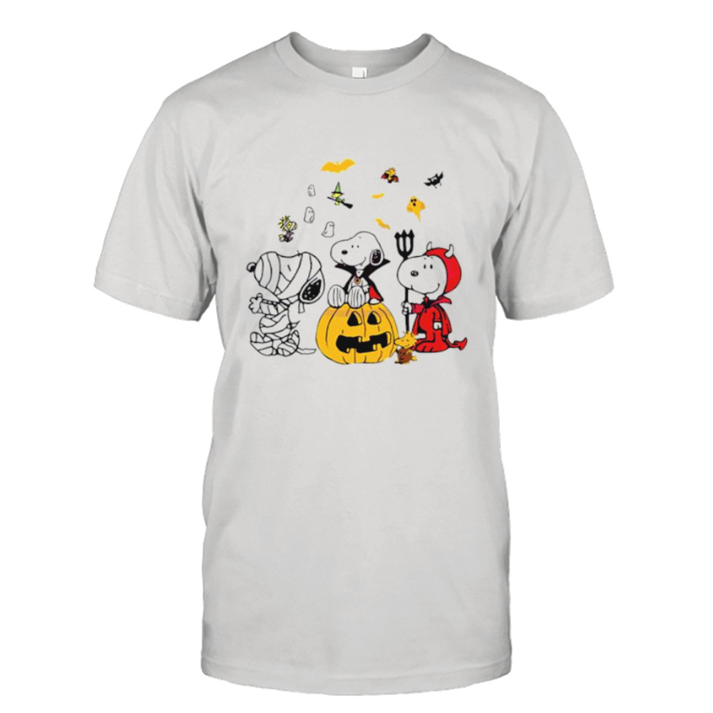 Snoopy and Woodstock Halloween shirt 1 Unisex Tee