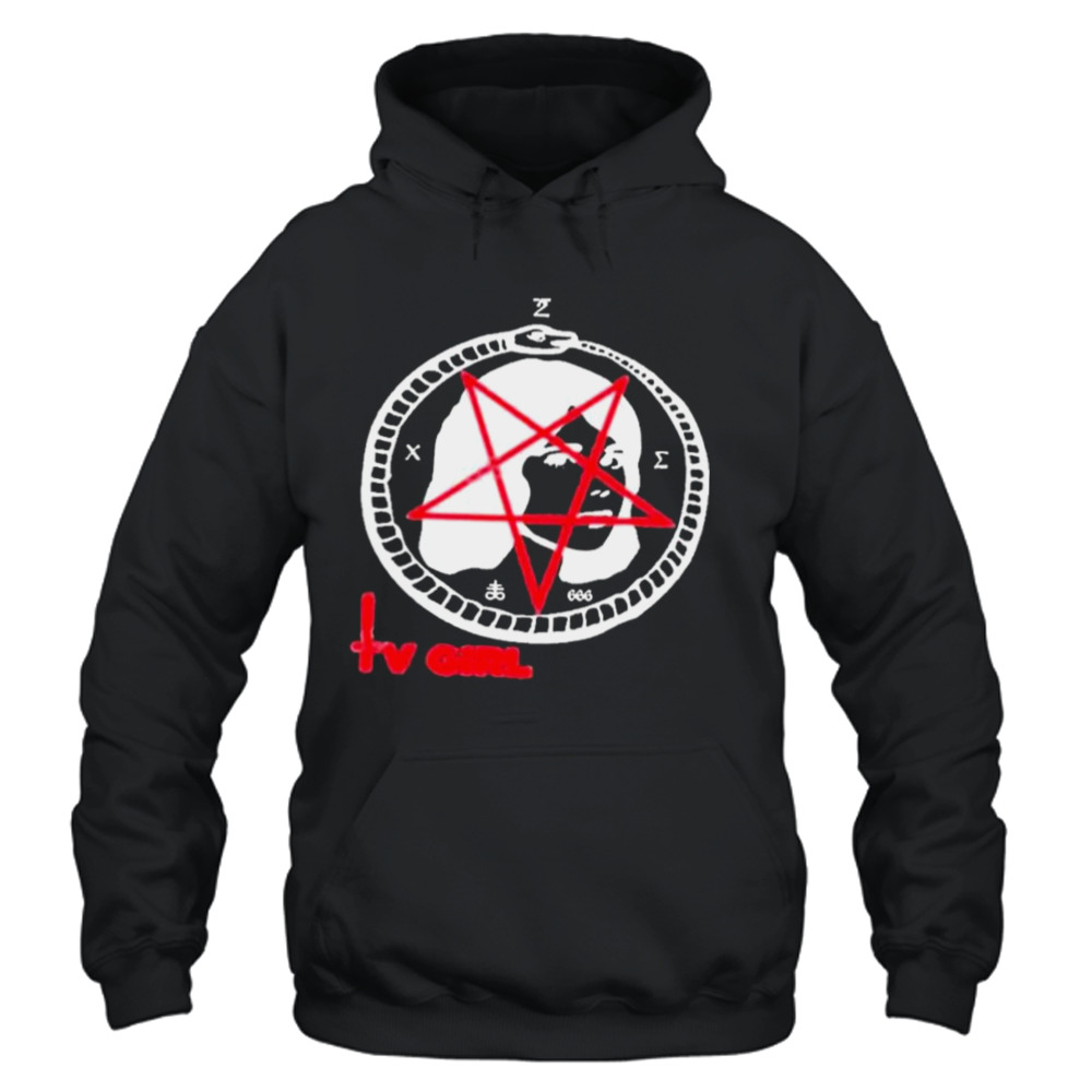 TV girl merch Satan girl T-shirt 4 Unisex Hoodie