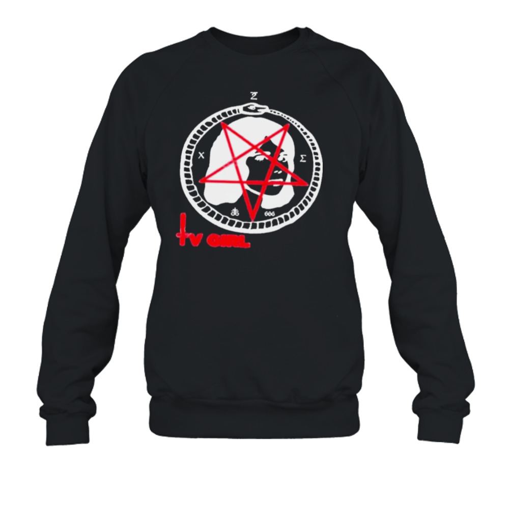 TV girl merch Satan girl T-shirt 5 Crewneck Sweatshirt