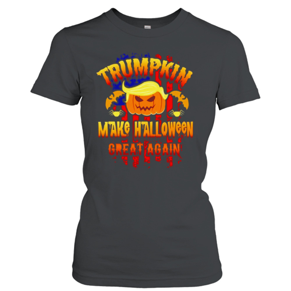 Trumpkin Make America Great Again Halloween shirt 2 Ladies T-Shirt