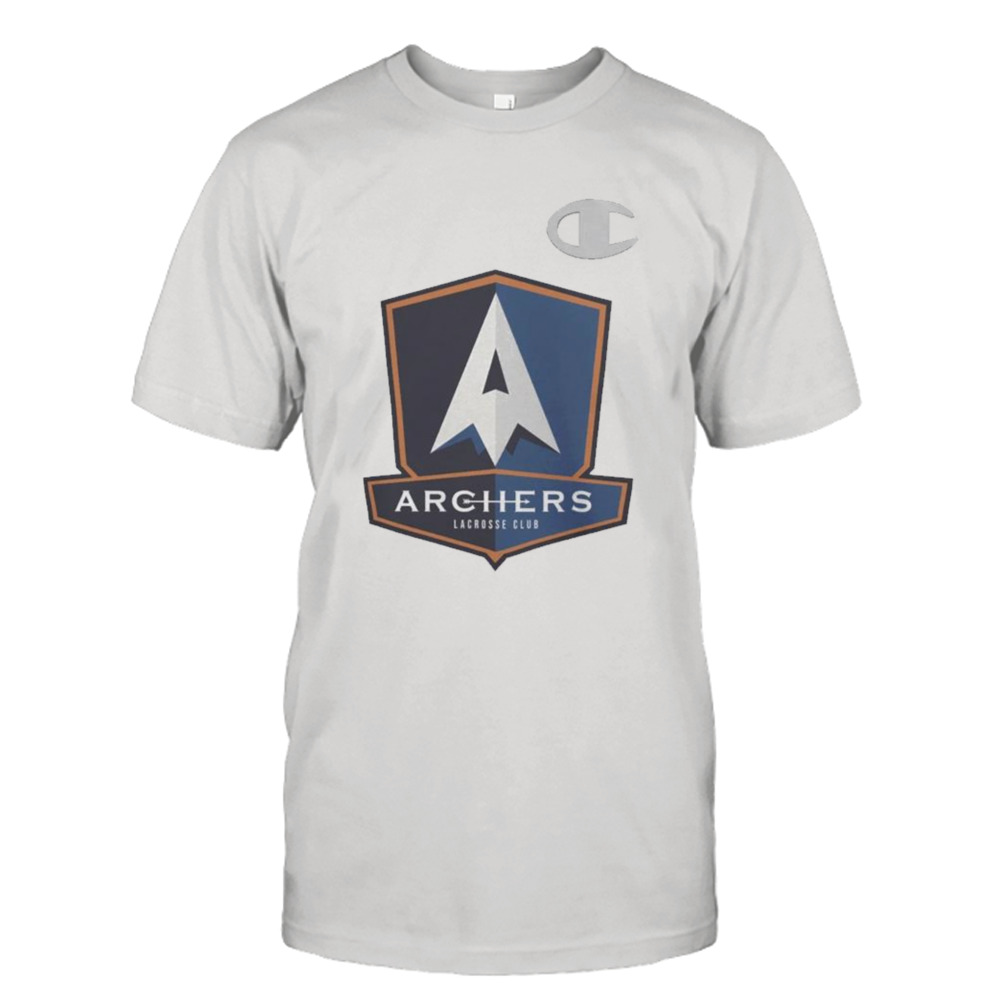 Champion 2023 Archers Schreiber 23 Player Premier Lacrosse League T-shirt 1 Unisex Tee