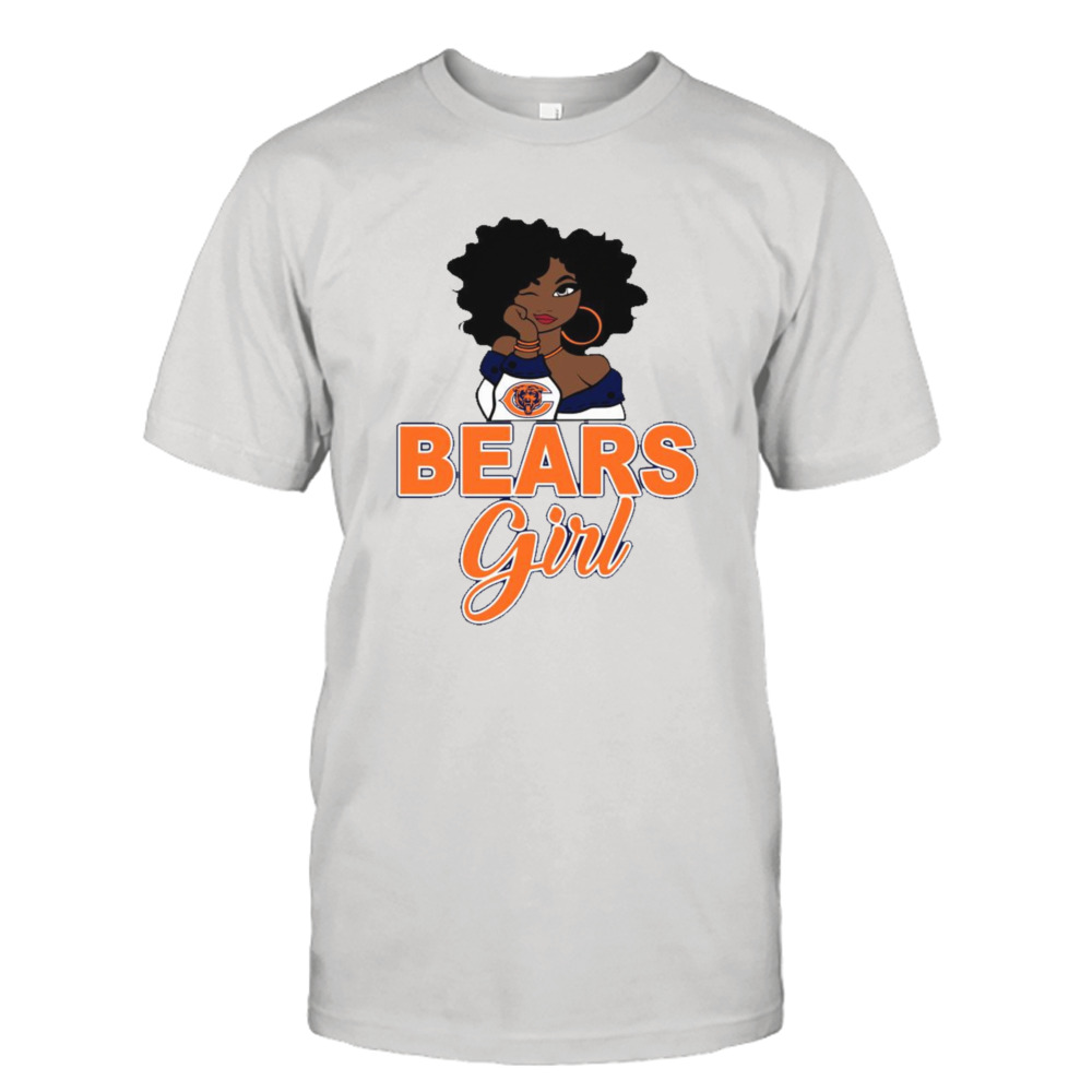 Girls chicago hot sale bears shirt