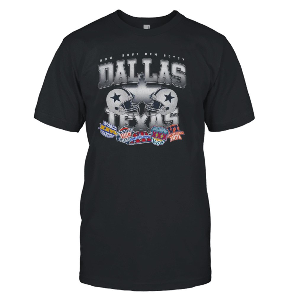 How Bout Them Boys T-Shirt - Dallas Cowboys White / Unisex 2XL