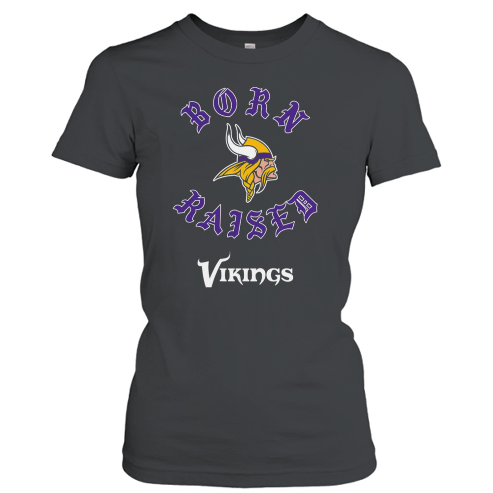 Minnesota Vikings Born X Raised Unisex T-Shirt, hoodie, sweater