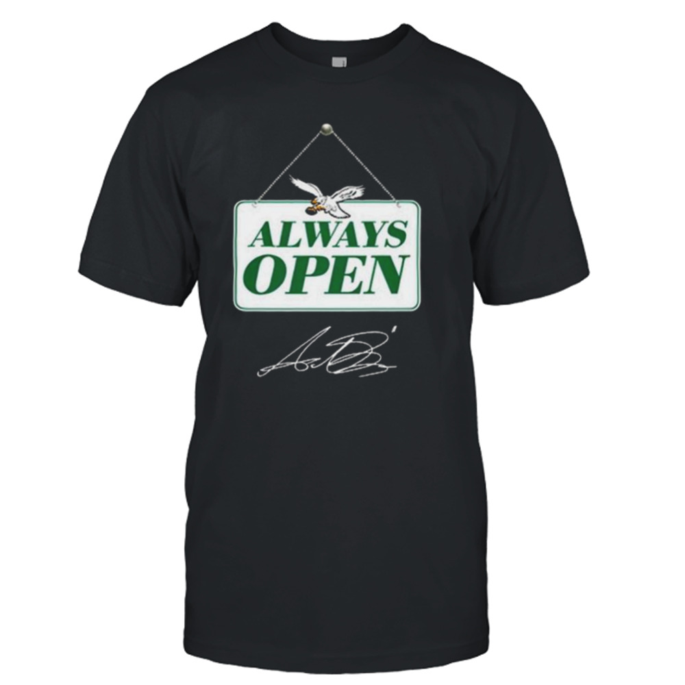 2023 Eagles Radiothon Always Open shirt